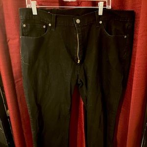 Levi’s Straus Black Jeans Athletic fit 541